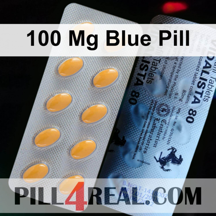 100 Mg Blue Pill 734