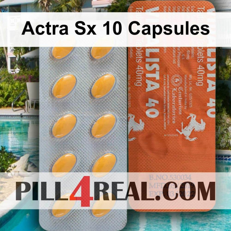 Actra Sx 10 Capsules 003