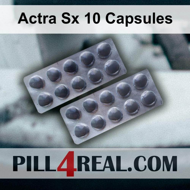 Actra Sx 10 Capsules 431