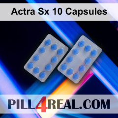Actra Sx 10 Capsules 474