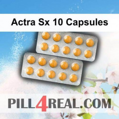 Actra Sx 10 Capsules 490