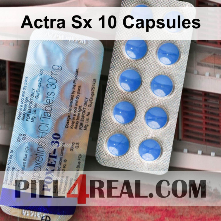 Actra Sx 10 Capsules 524