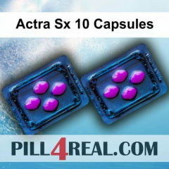 Actra Sx 10 Capsules 541