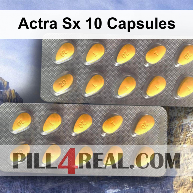 Actra Sx 10 Capsules 575