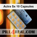 Actra Sx 10 Capsules 857