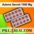 Adams Secret 1500 Mg 147