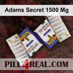 Adams Secret 1500 Mg 244