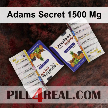 Adams Secret 1500 Mg 244