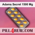 Adams Secret 1500 Mg 579