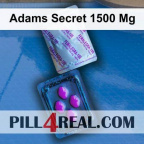 Adams Secret 1500 Mg 619