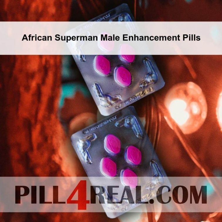 African Superman Male Enhancement Pills 688