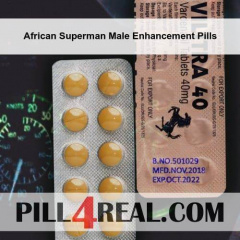African Superman Male Enhancement Pills 691
