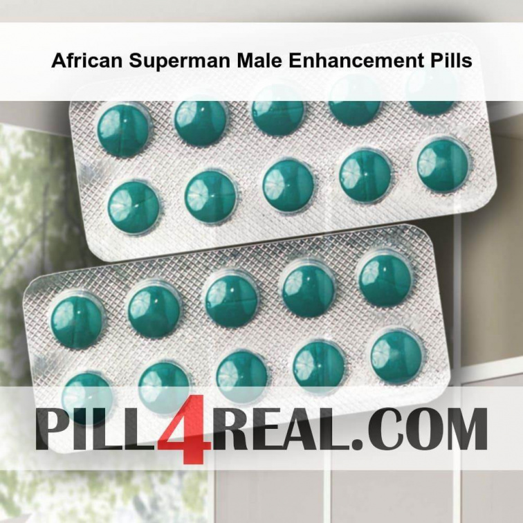 African Superman Male Enhancement Pills 861