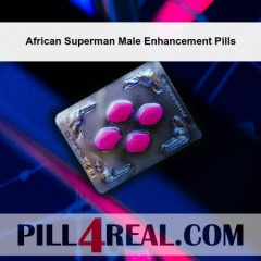 African Superman Male Enhancement Pills 971
