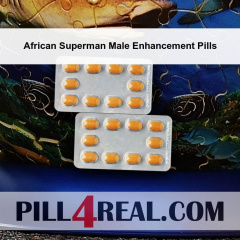 African Superman Male Enhancement Pills 983