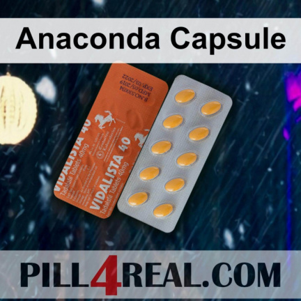 Anaconda Capsule 840