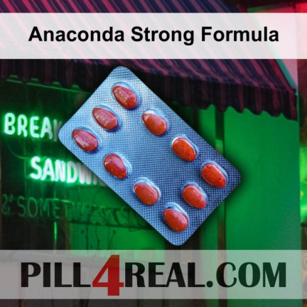 Anaconda Strong Formula 101
