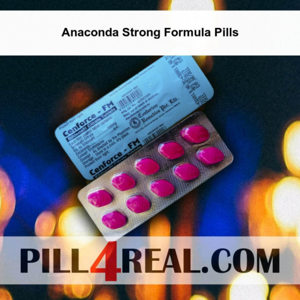Anaconda Strong Formula Pills 967
