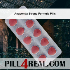Anaconda Strong Formula Pills 989