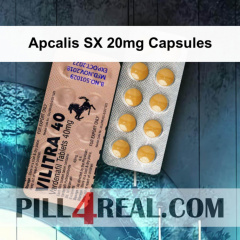 Apcalis SX 20mg Capsules 650