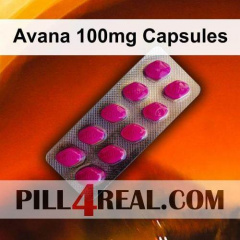 Avana 100mg Capsules 837