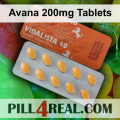 Avana 200mg Tablets 168