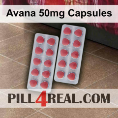 Avana 50mg Capsules 096