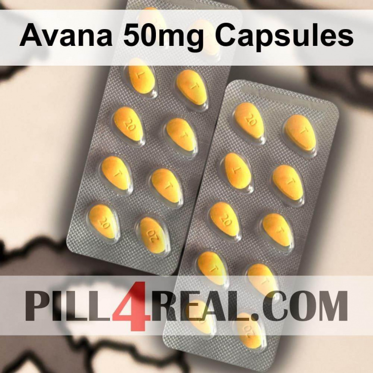 Avana 50mg Capsules 538