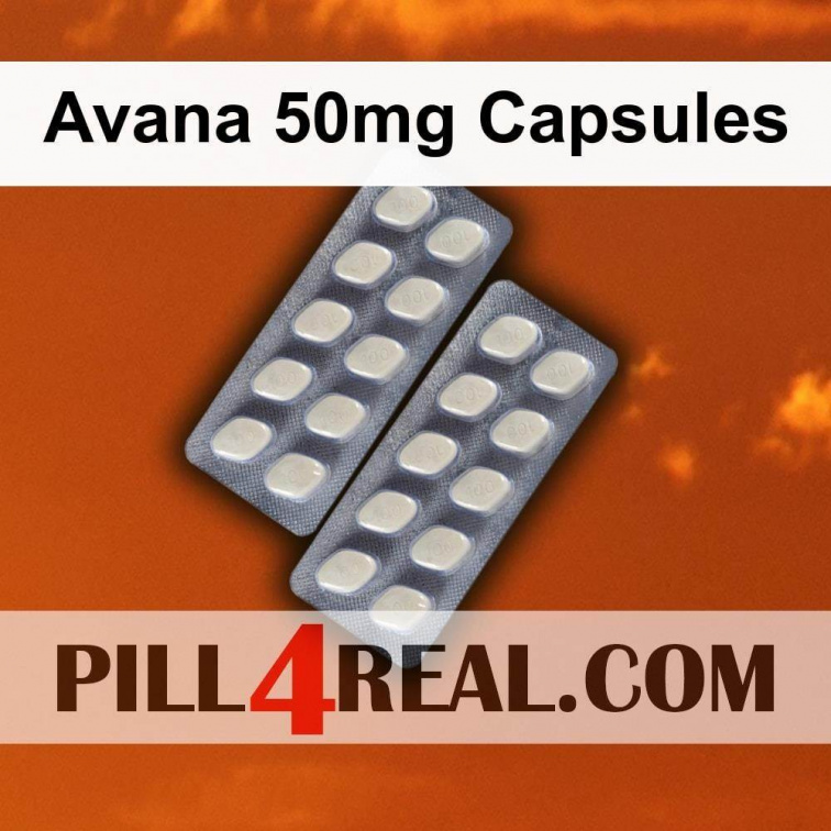 Avana 50mg Capsules 590