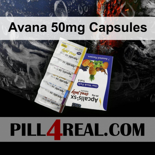 Avana 50mg Capsules 709