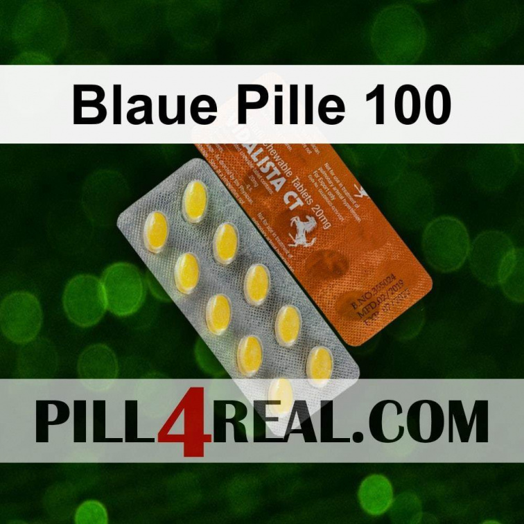 Blaue Pille 100 828