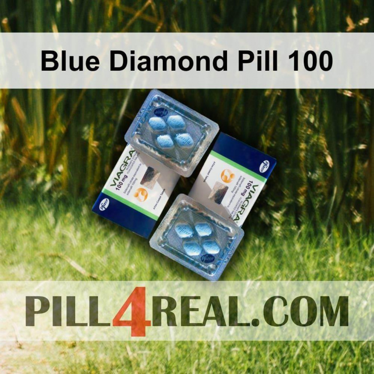 Blue Diamond Pill 100 021