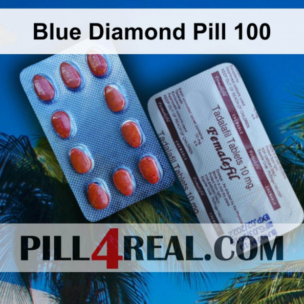 Blue Diamond Pill 100 317