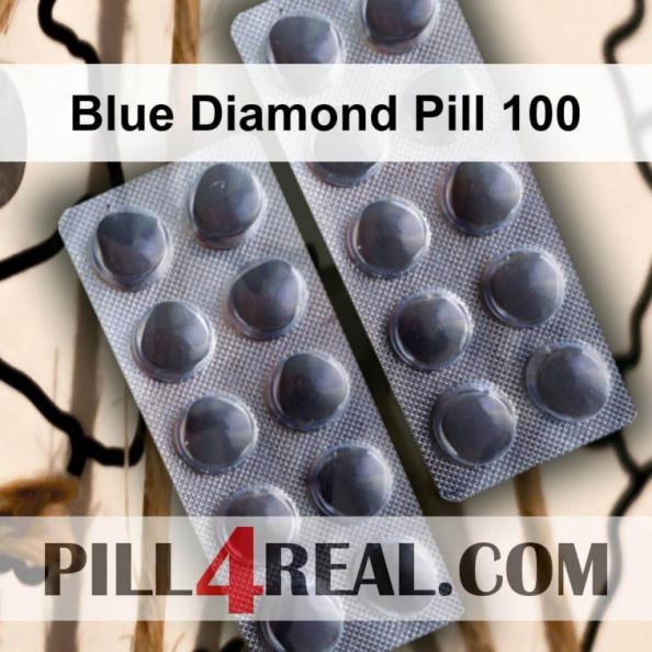 Blue Diamond Pill 100 888