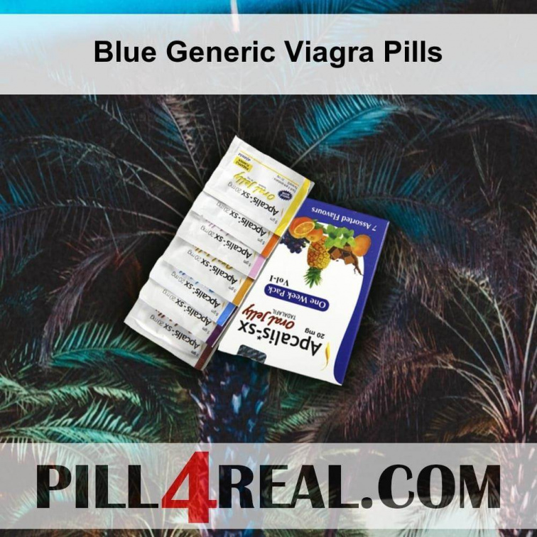 Blue Generic Viagra Pills 511