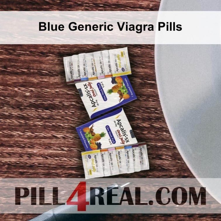 Blue Generic Viagra Pills 534