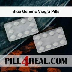 Blue Generic Viagra Pills 540
