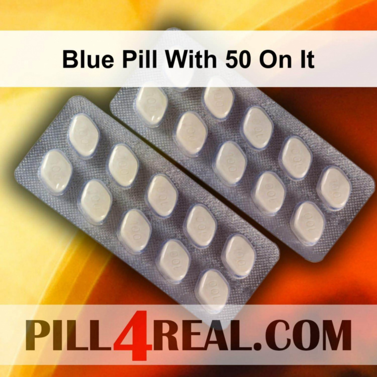 Blue Pill With 50 On It 588