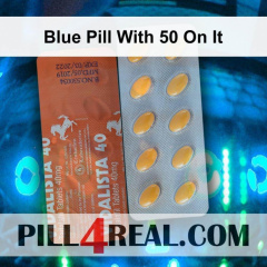 Blue Pill With 50 On It 703