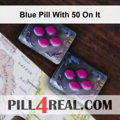 Blue Pill With 50 On It 984