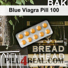 Blue Viagra Pill 100 026