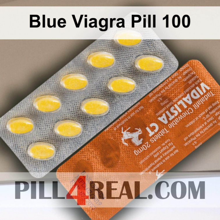 Blue Viagra Pill 100 032