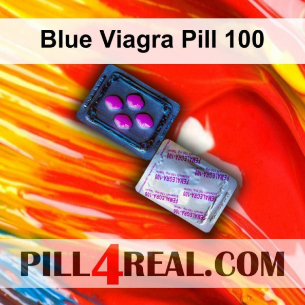 Blue Viagra Pill 100 766
