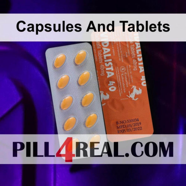 Capsules And Tablets 058