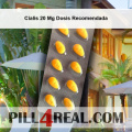 Cialis 20 Mg Dosis Recomendada 021