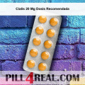 Cialis 20 Mg Dosis Recomendada 529