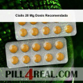 Cialis 20 Mg Dosis Recomendada 795