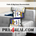 Cialis 20 Mg Dosis Recomendada 902