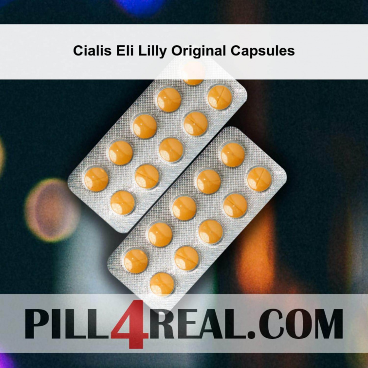 Cialis Eli Lilly Original Capsules 363