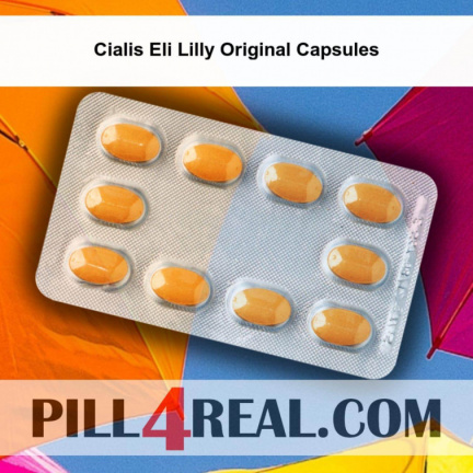 Cialis Eli Lilly Original Capsules 497